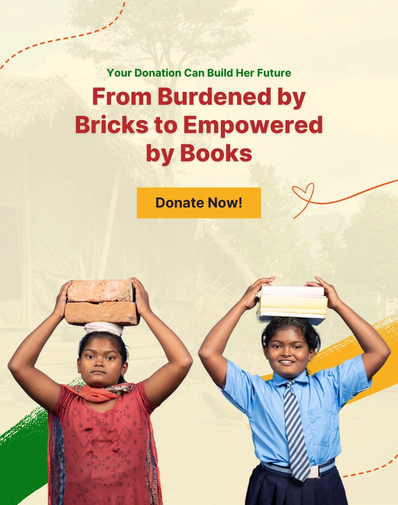 From burdened by bricks to empowered by books